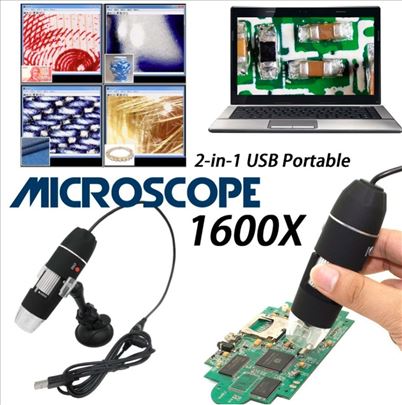 Mikroskop uveličanje 1600x