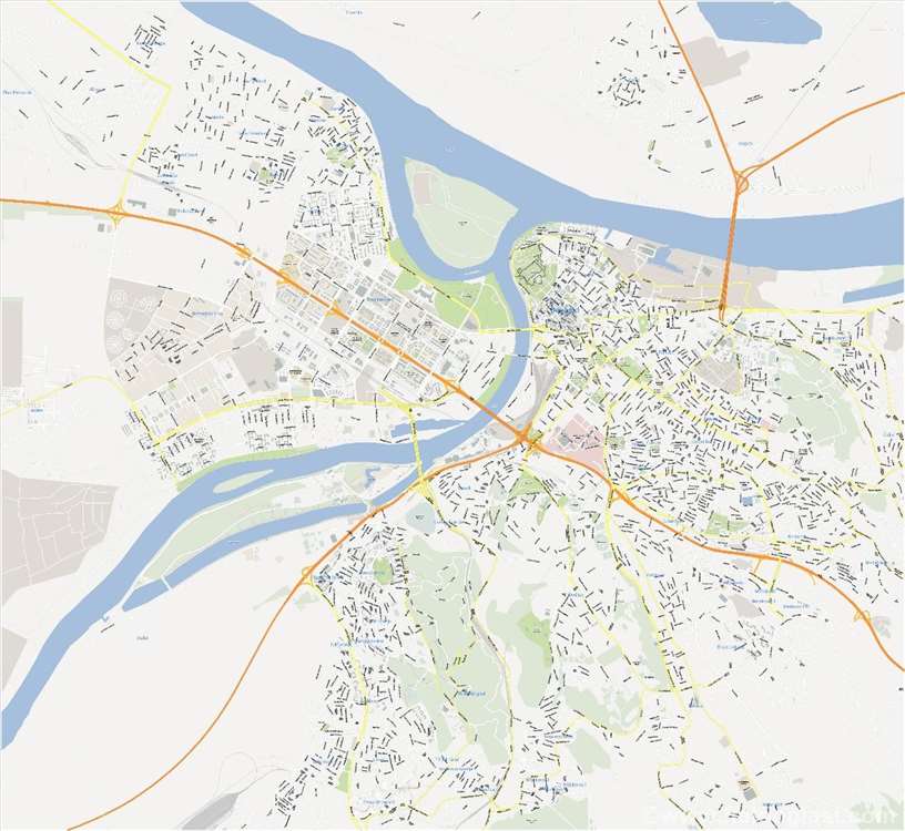 Mapa Beograda