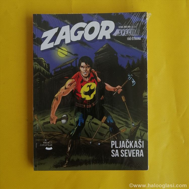 Zagor VČ specijal 35 Pljačkaši sa severa Halo Oglasi