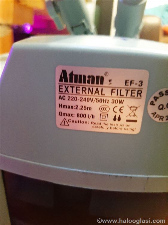 Atman Kanister Filter EF 3 Halo Oglasi