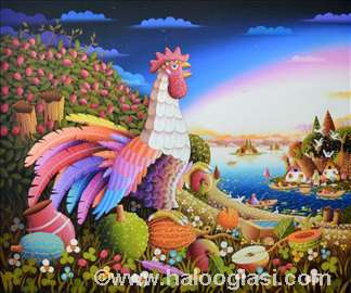 Naivno slikarstvo - Naiva - ulja na platnu