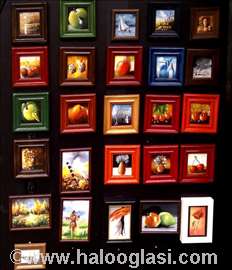 Minijaturne slike pogodne za galerije