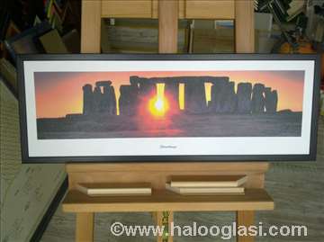 Stonehenge, uramljen foto na platnu