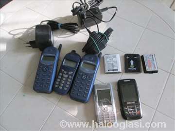 5 komada mobilnih telefona