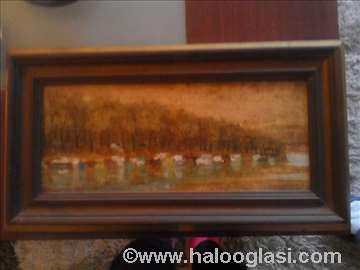 Dimovski Ada Ciganlija 43x22cm 1984.