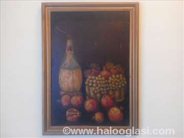 Dimovski ulje na platnu 54x74cm 1980. godina