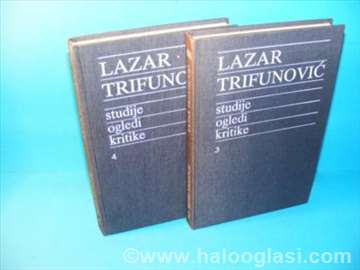 Lazar Trifunović, Studije, ogledi,kritike,knj. 3-4