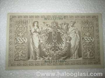 1000 Reichsbanknote iz 1910
