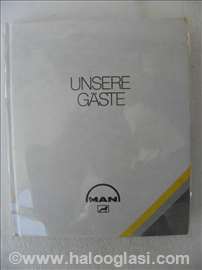 Knjiga: Unsere Gaeste(Naši Gosti) MAN,1. izdanje