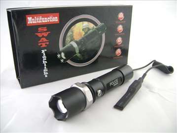 Baterijska lampa Police XML-T6 komplet 8626
