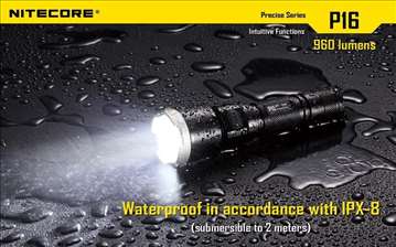 Nitecore P16 baterijska lampa 960 lumena