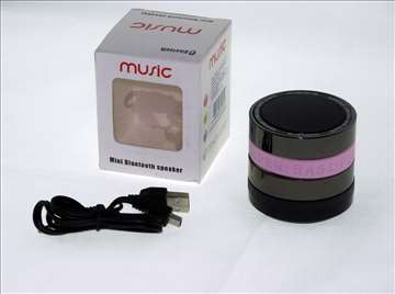 Bluetooth zvučnik - roze traka