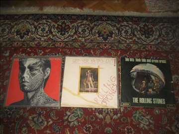 3 LP ploče Rolingstones