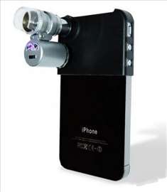 Lupa mikroskop za mobilne 50x 2 LED i UV