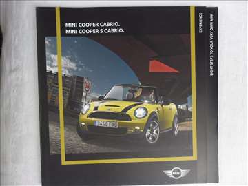 Prospekt Mini Cooper  Cabrio,98 str. ,eng. ,23 cm.