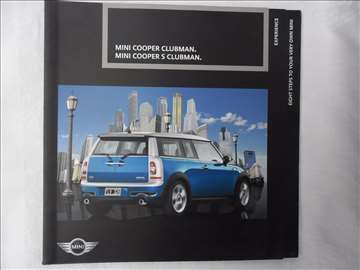 Prospekt Mini Cooper Clubman, 96 str, eng, 23 