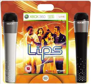 Lips Mikrofoni za Xbox 360 2komada bežični