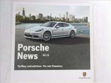 Prospekt Porsche News, 02/13,51 str, 21 x 21 cm