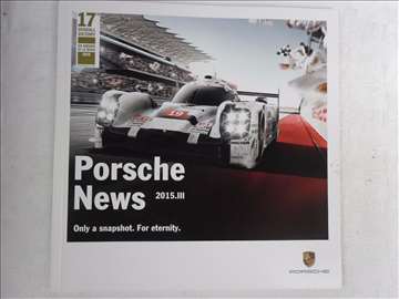 Prospekt Porsche News, 03/15,47 str, 21 x 21cm