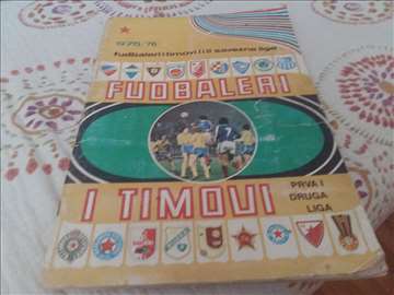 Fudbaleri i timovi 1975-76 1 i 2 liga