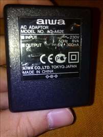 Aiwa adapter 6V 300mA