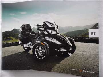 Prospekt  Can-Am Spyder motora RT i RS