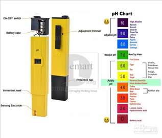 Digitalni pH metar  pH tester pH merač  digitalni 