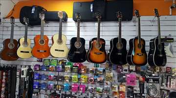 Veliki izbor akustičnih gitara