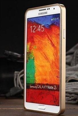 Samsung Note 3 Bumper Aluminium gold