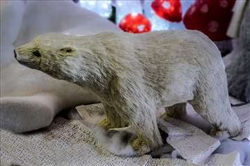 Polarni medved ukrasna igračka