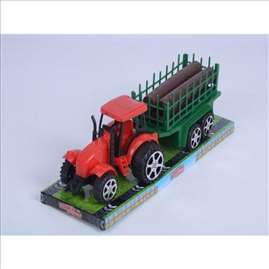 Traktor sa prikolicom igračka