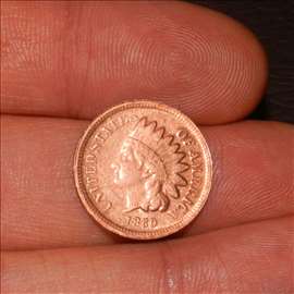 1 cent, Indijanac, SAD, 1860 REPLIKA + Poklon