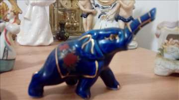 Prelepa figura slona od kobalta!