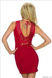 Royal crvena NOVA originalna haljina made in GB