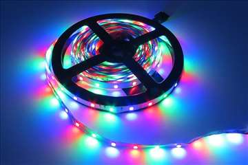 RGB LED traka daljinski, IR, kontroler i napajanje