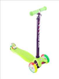 Trotinet Scooter nosivosti 50kg zeleni