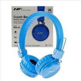 Bežične slušalice X3 Bluetooth, plave