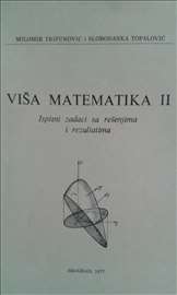 Viša matematika II, ispitni zadaci sa rešenjima i 