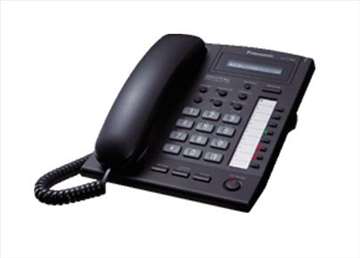 Digitalni telefon Panasonic kx-t7665 crni, novo.