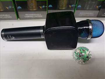 Magicni Mikrofon Bluetooth Led Mikrofon za karaoke