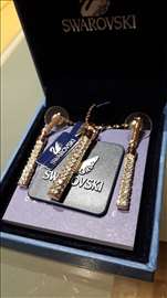 Swarovski komplet ogrlica i minđuše