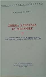Zbirka zadataka iz mehanike II, Danilo P. Rašković