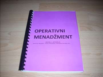 Operativni menadžment kopija Novi Sad