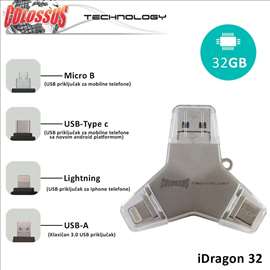 Multi USB i Dragon 4 u 1 U016A 32GB