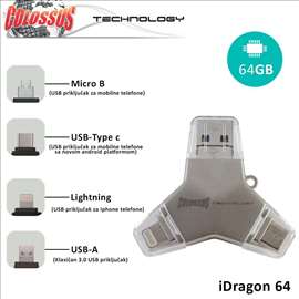 Multi USB i Dragon 4 u 1 U016A 64GB