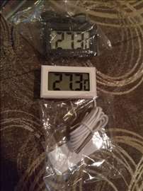 Termometar za akvarijume sa sondom 1m+baterije