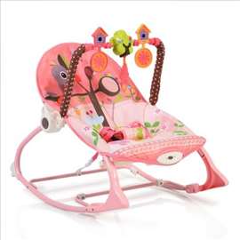 Ležaljka za bebe sa muzikom i vibracijom
