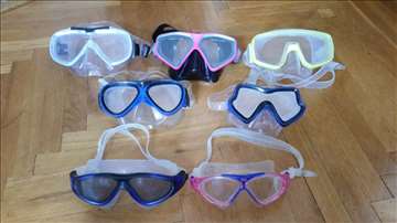Maske - naočare za ronjenje - razni modeli