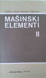 Mašinski elementi II,  Dušan Vitas Milan Trbojević