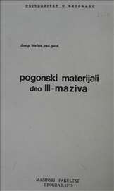 Pogonski materijali deo III- Maziva,  Josip Verčon